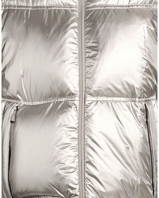 Herno Gray Laminar Puffer Polyamide