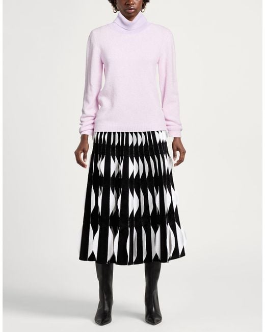 Gran Sasso Pink Turtleneck