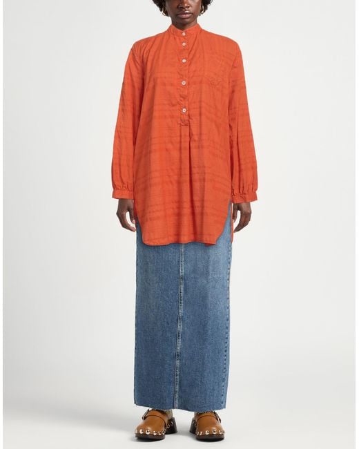 Massimo Alba Orange Top Cotton