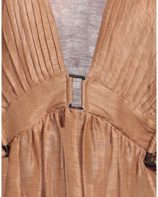 Alberta Ferretti Brown Top