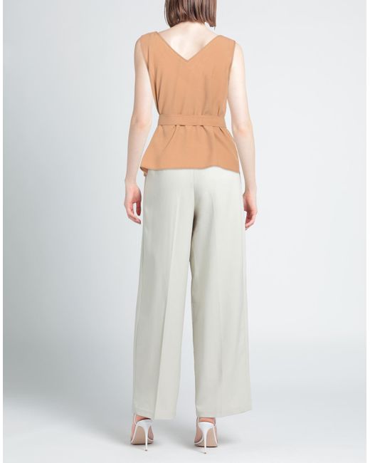 Camicettasnob Natural Camel Top Viscose