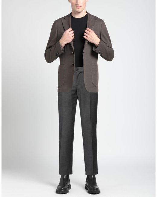 Daniele Alessandrini Gray Trouser for men