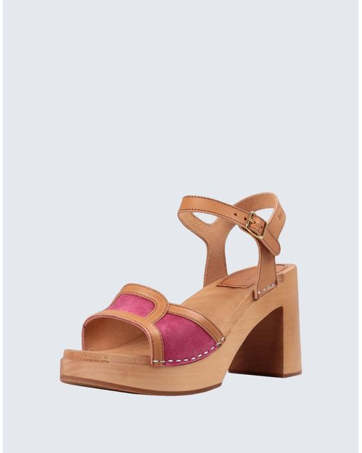 Mules & Zuecos Swedish Hasbeens de color Pink