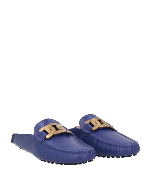 Tod's Blue Mules & Clogs