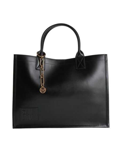 Borsa A Mano di Sandro in Black