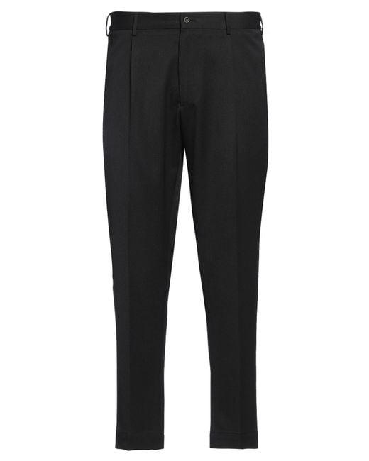 Santaniello Black Trouser for men