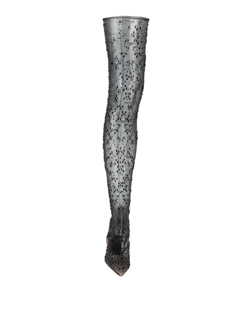 Gedebe White Boot Textile Fibers