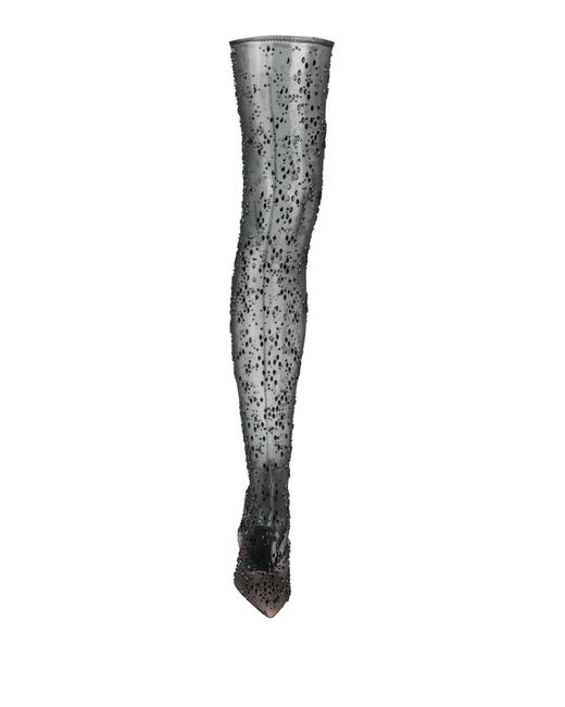 Gedebe White Boot Textile Fibers