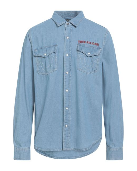 True Religion Blue Shirt for men