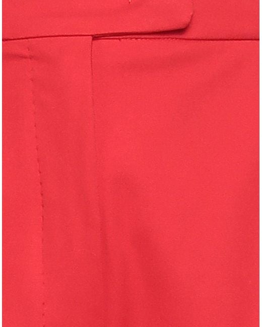 Max Mara Red Pants