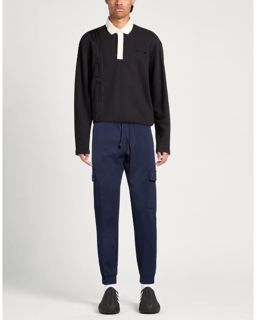 Ellesse Blue Pants Cotton, Polyester for men