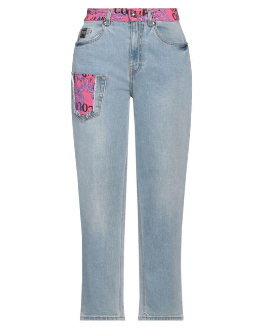 Pantalon en jean Versace Jeans en coloris Blue