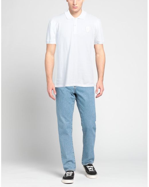 McQueen White Polo Shirt for men