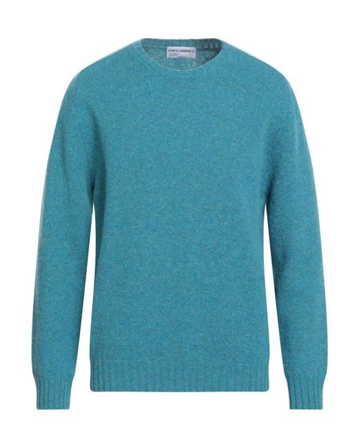 SHETLANDER'S Pullover in Blue für Herren