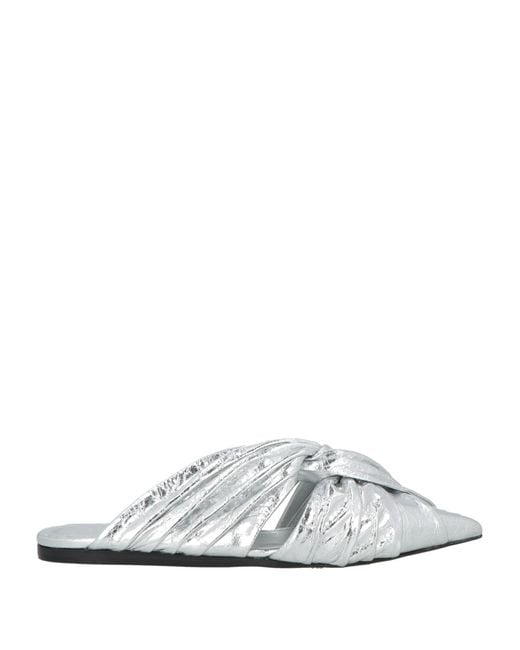 Givenchy White Mules & Clogs