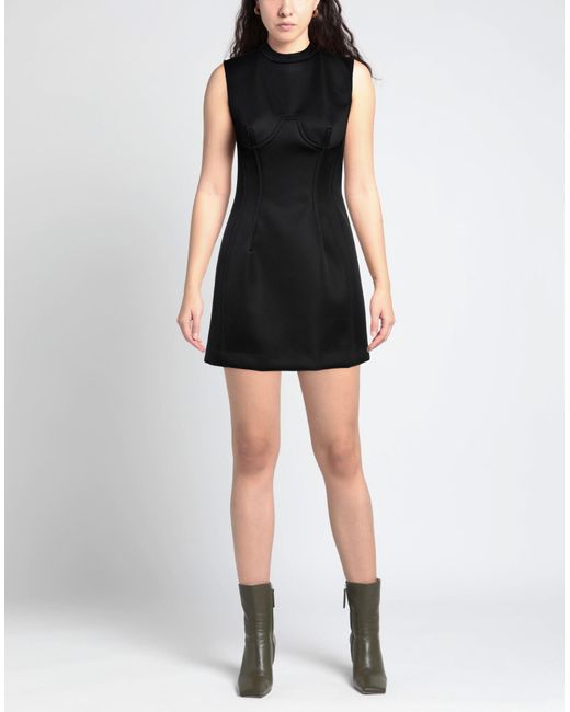 MSGM Black Mini Dress