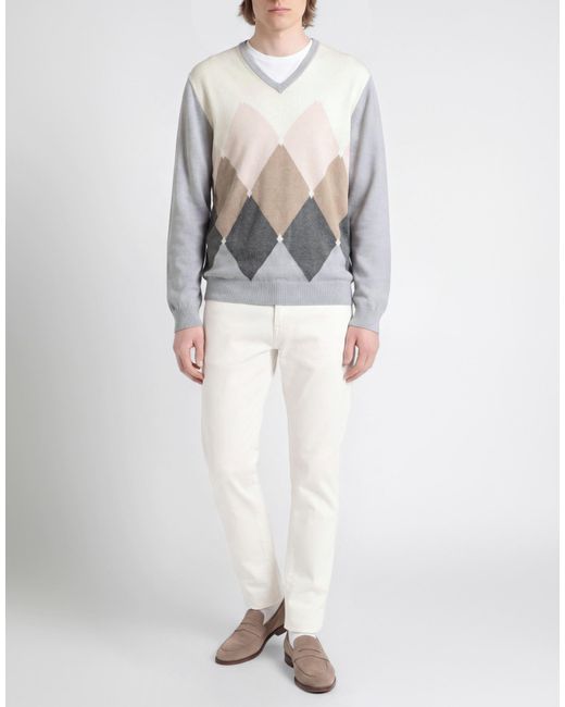 Pullover Gran Sasso de hombre de color Gray