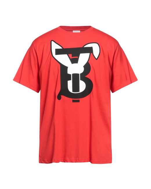 Burberry T-shirts in Red für Herren