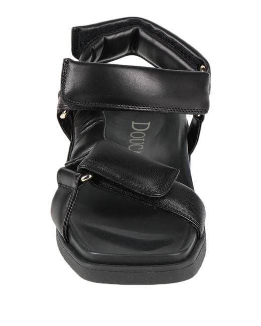 Doucal's Black Sandals