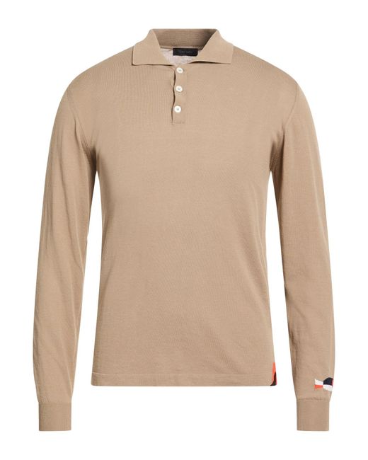 Tombolini Natural Polo Shirt Cotton for men