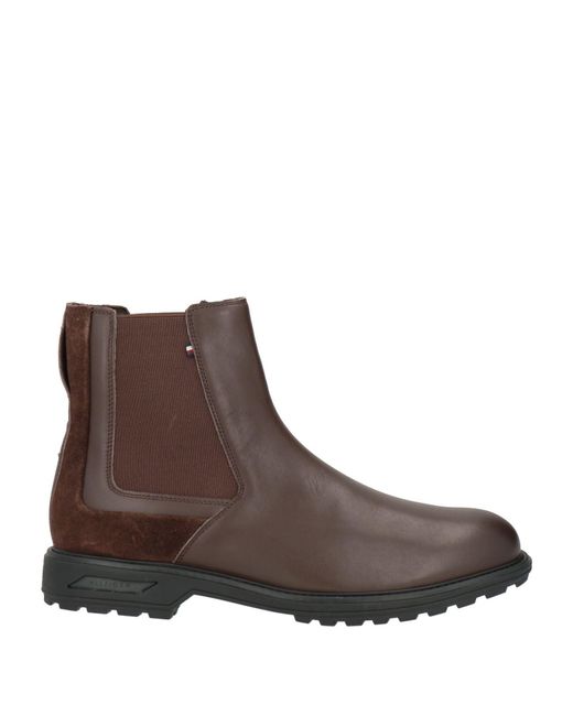 Tommy Hilfiger Brown Ankle Boots for men