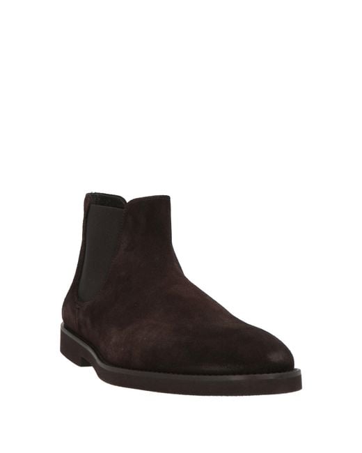 Doucal's Black Ankle Boots for men