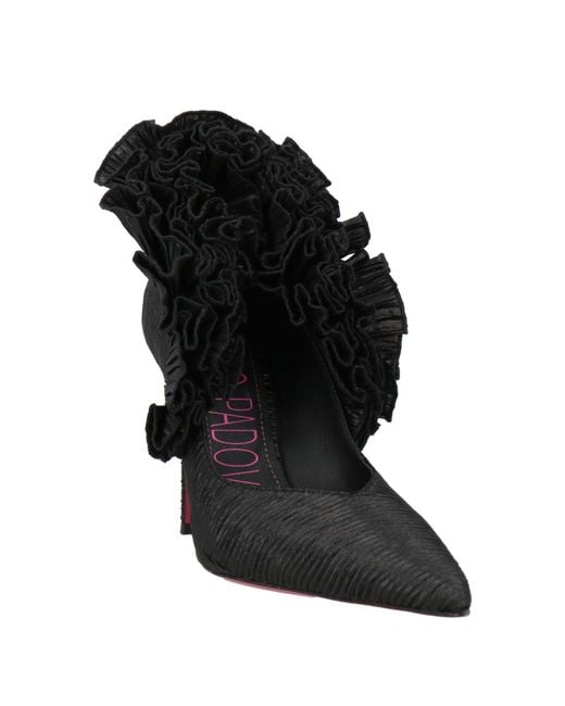 Luciano Padovan Black Pumps