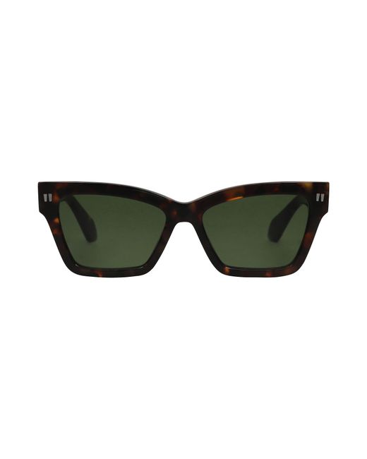 Off-White c/o Virgil Abloh Green Sunglasses