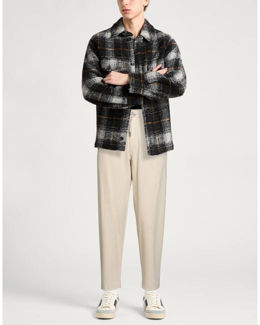 Harris Wharf London Natural Pants Viscose, Polyamide, Elastane for men