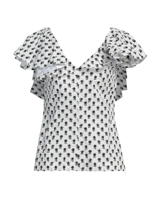 Philosophy Di Lorenzo Serafini White Top Cotton