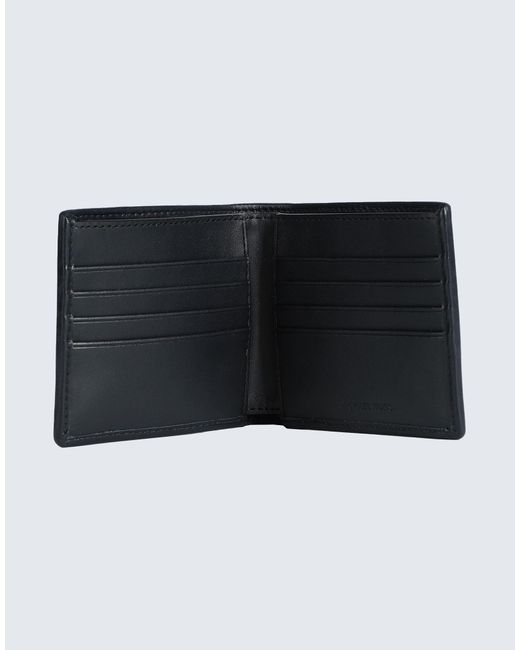 Michael Kors Blue Mk Hudson Empire Signature Logo Billfold Wallet for men