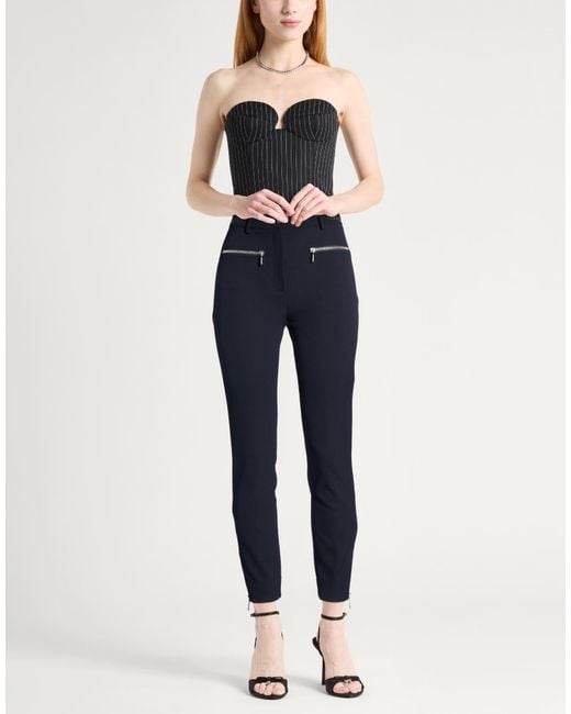 Etro Blue Midnight Pants Polyamide, Elastane