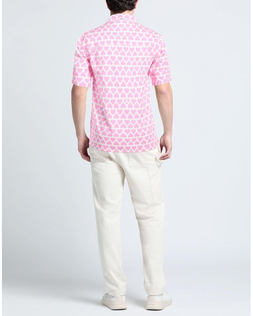 Camisa AMI de hombre de color Pink