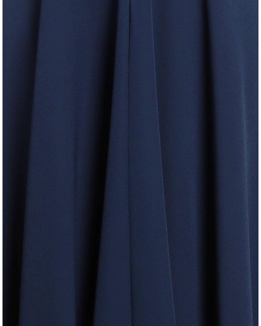 Kocca Blue Midi Dress Polyester, Elastane