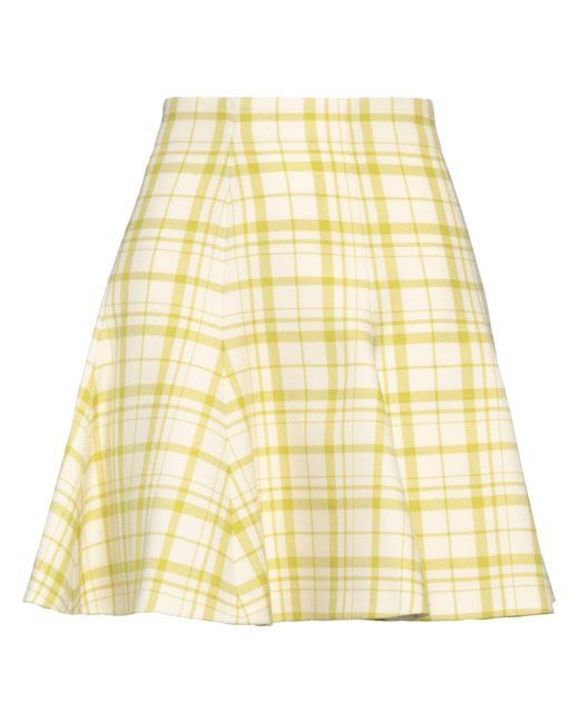 Dior Yellow Mini Skirt