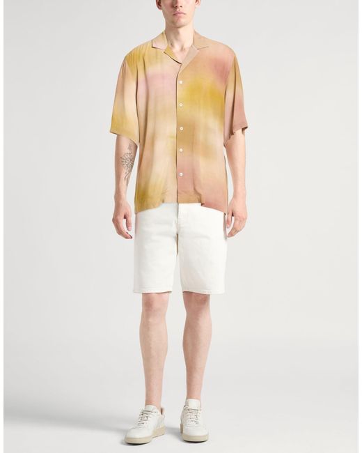 Lardini Natural Sand Shirt Viscose for men