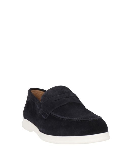 Doucal's Black Loafers Leather for men