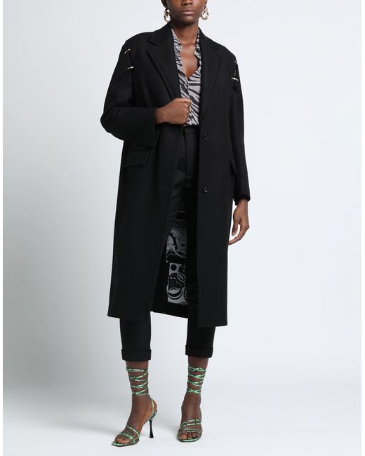 Abrigo Versace de color Black