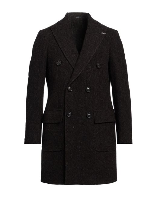 BRERAS Milano Black Coat for men