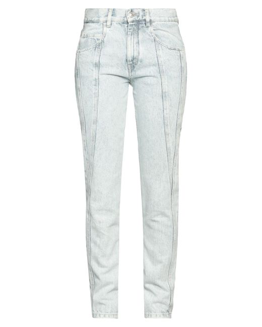 Pantaloni Jeans di Isabel Marant in White