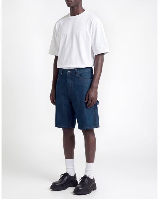 DUNST Blue Denim Shorts Cotton for men