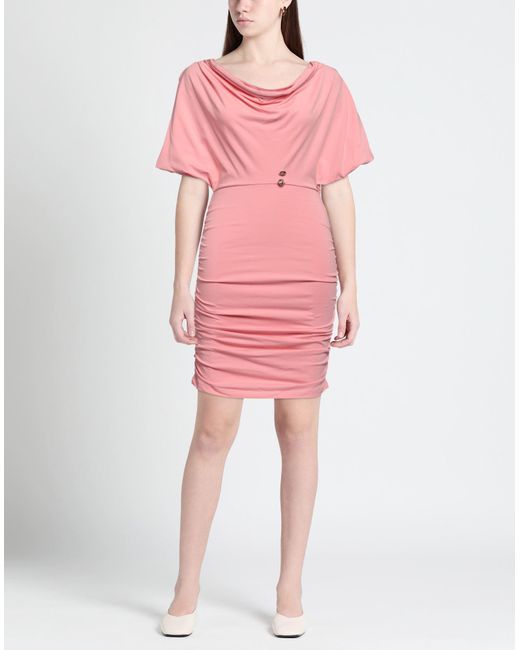 Odi Et Amo Pink Mini Dress