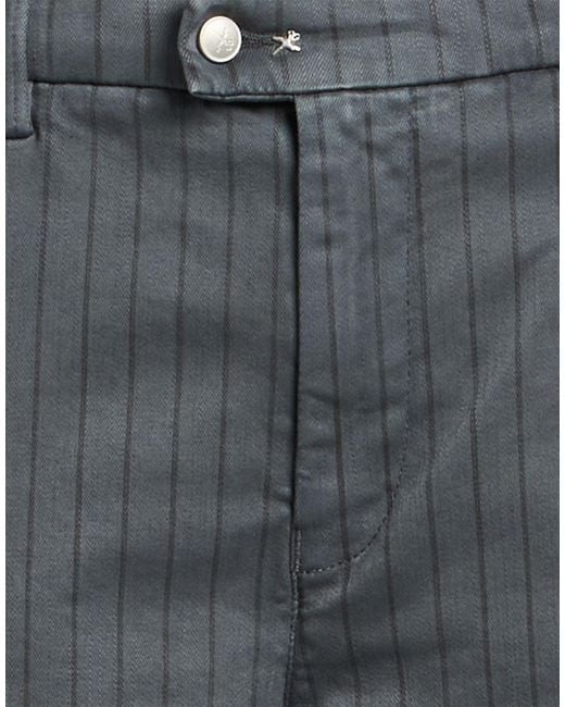 Tramarossa Gray Pants Cotton, Polyester, Elastane for men