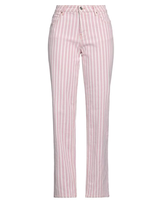Ba&sh Pink Jeans Cotton, Elastane