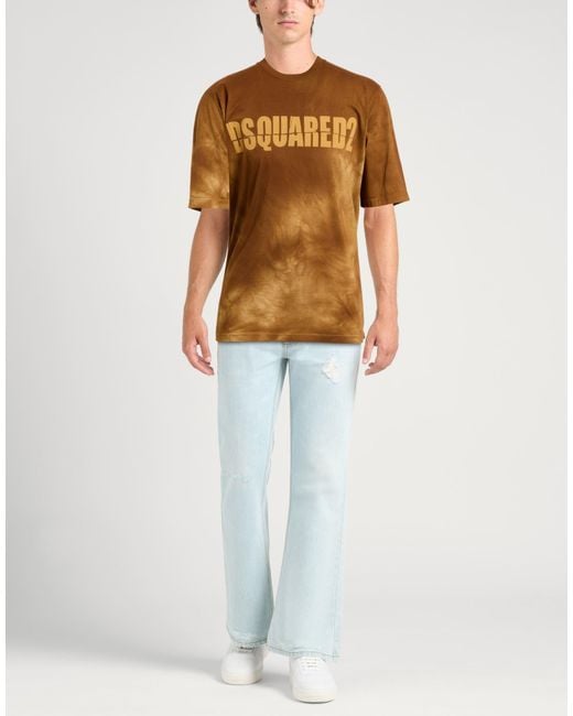 DSquared² Brown T-Shirts for men