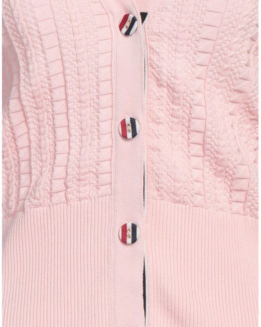Thom Browne Pink Cardigan