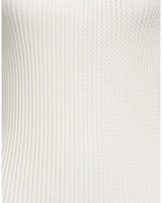 MSGM White Turtleneck