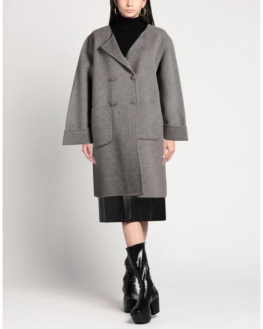 ALESSIA SANTI Gray Coat