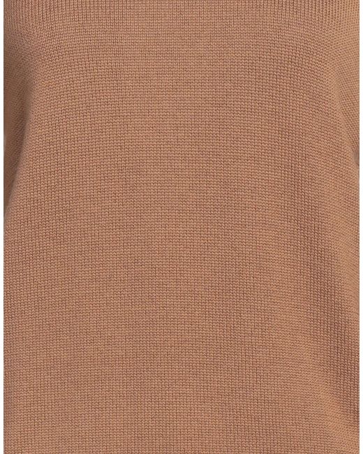 Ballantyne Brown Camel Turtleneck Wool