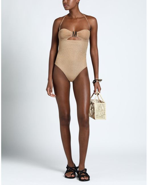 Moschino Natural One-piece Swimsuit